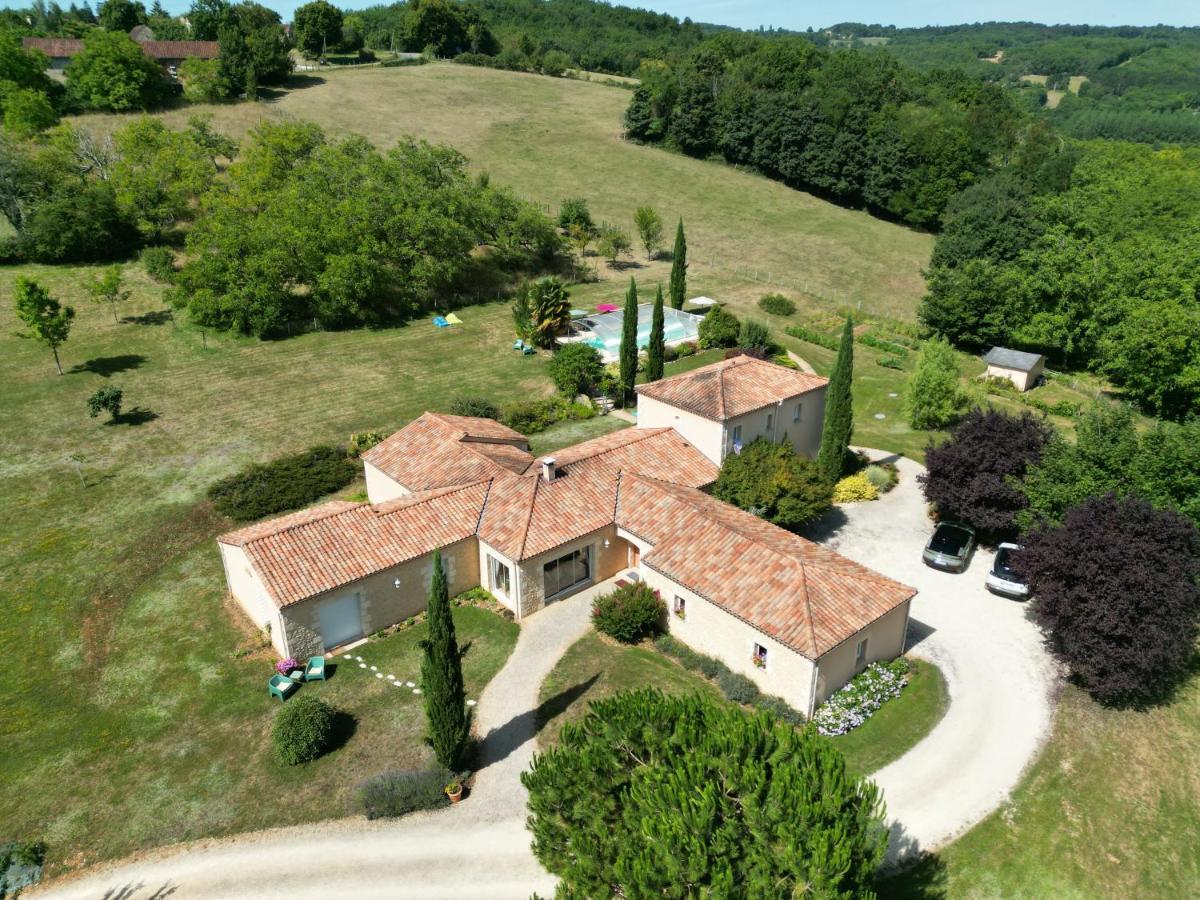 Bed and Breakfast Les Chenes Rouges Veyrines-de-Domme Exterior foto